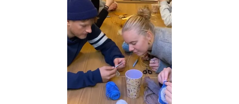Faget Granny med kreativitet og genbrug på Oure Idrætshøjskole