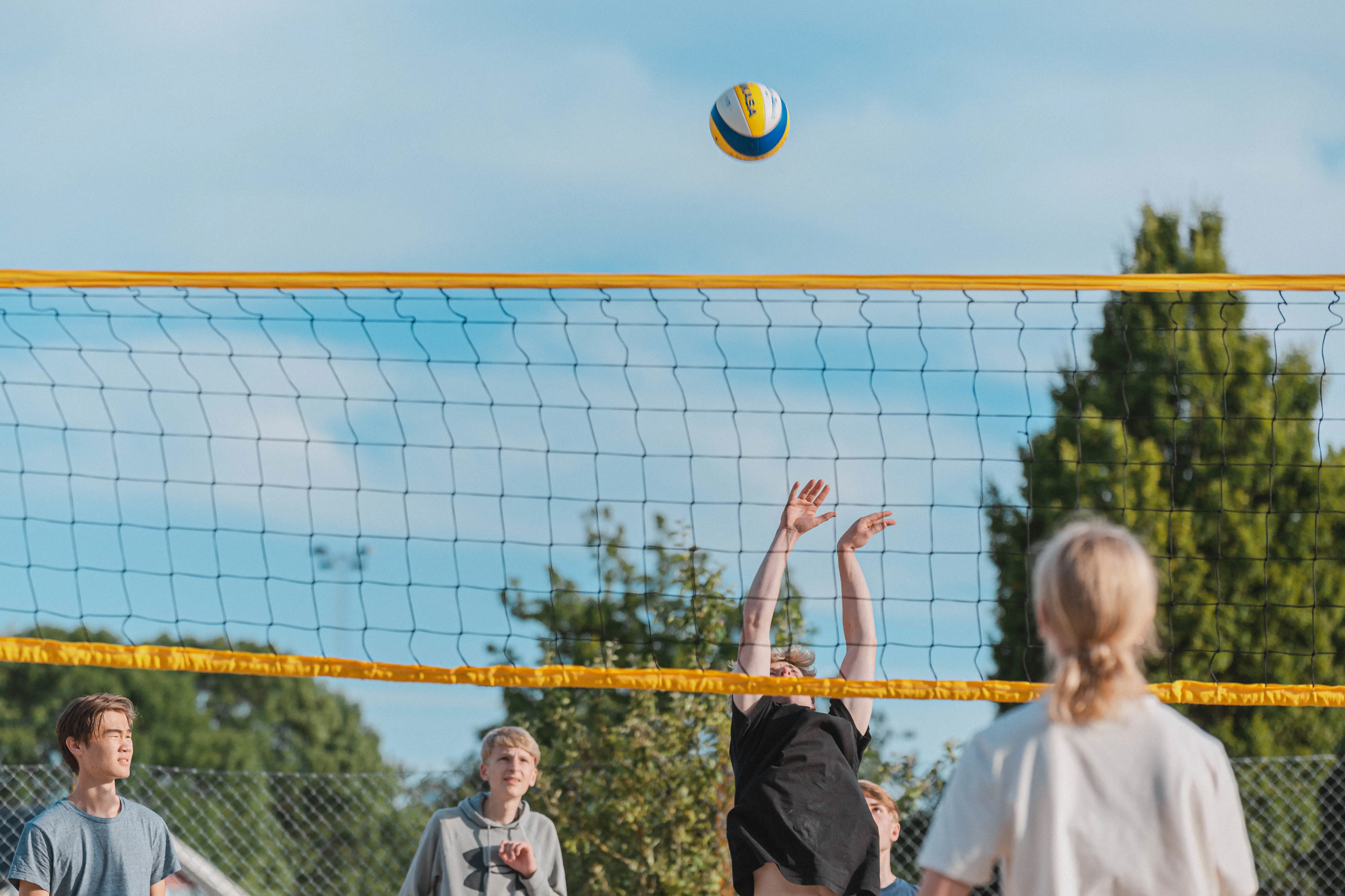 vollyball, bearchvolly, sommer, efterskole