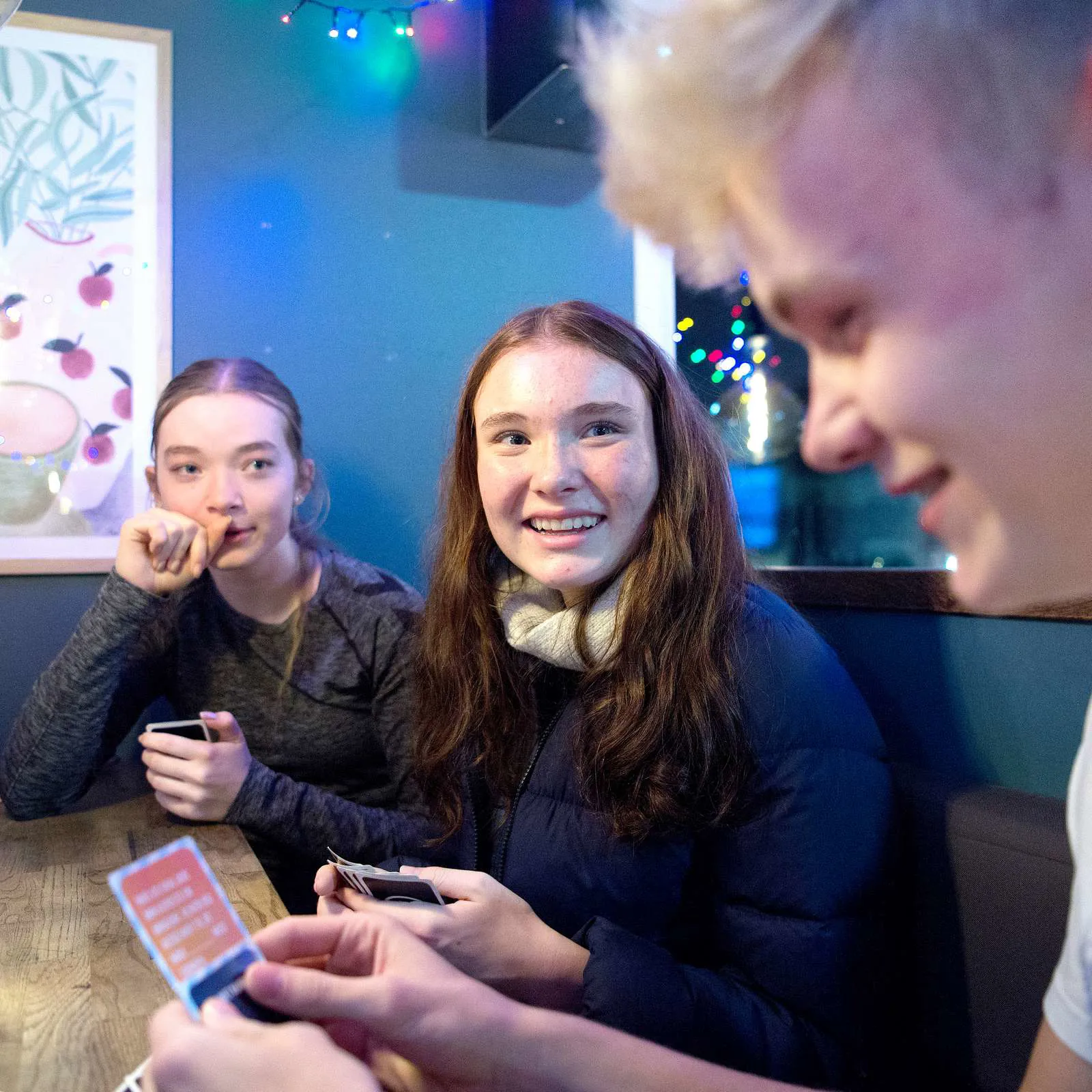 unge mennesker, social, efterskole