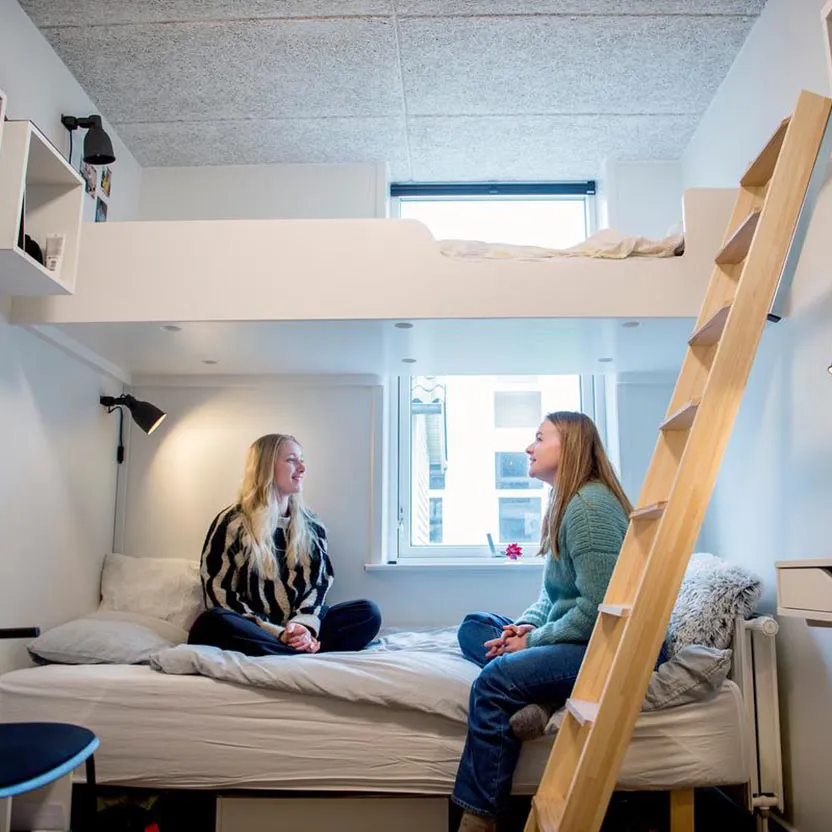 Sådan bor du på Oure Idrætshøjskole