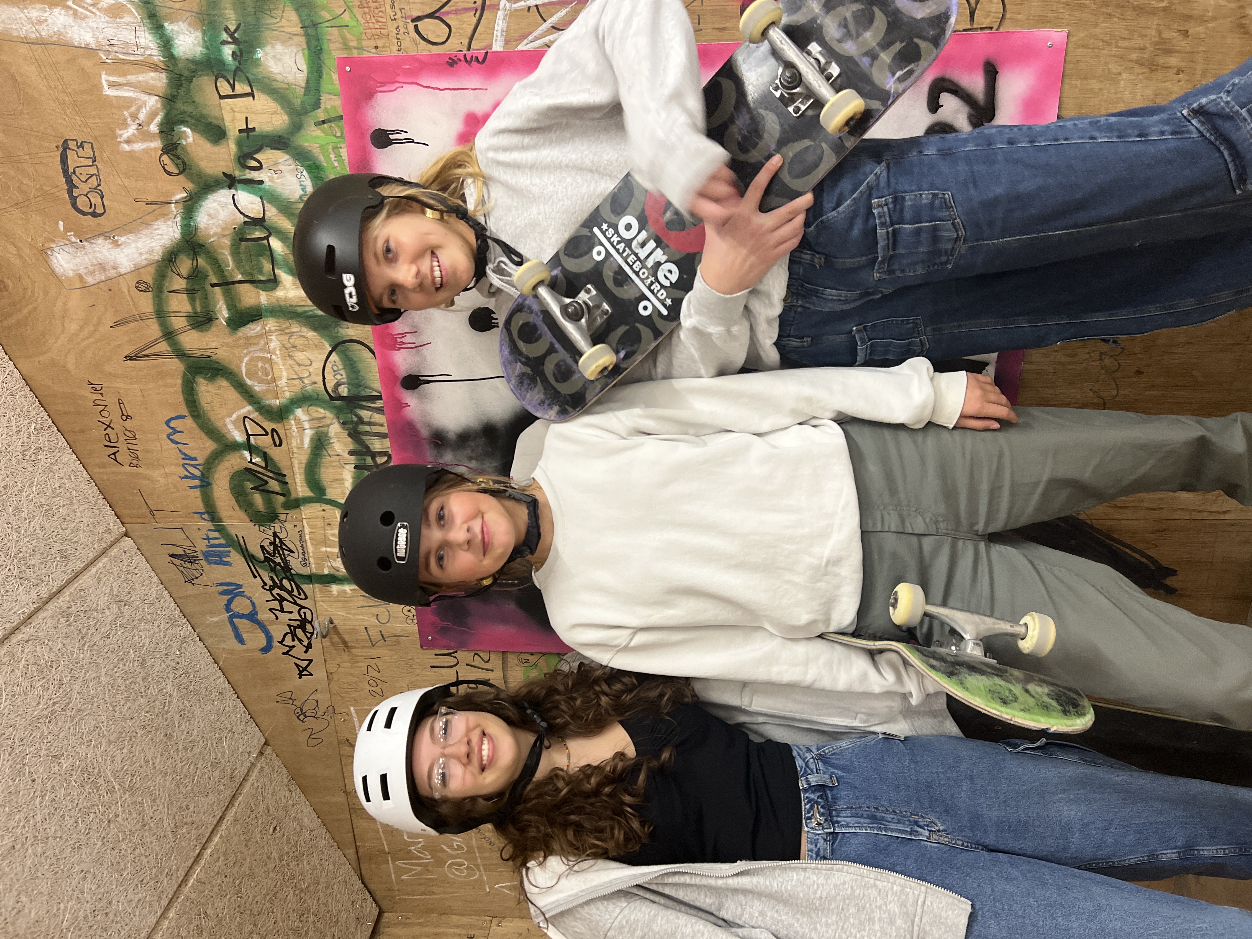 Skate,skateboard, piger, efterskole