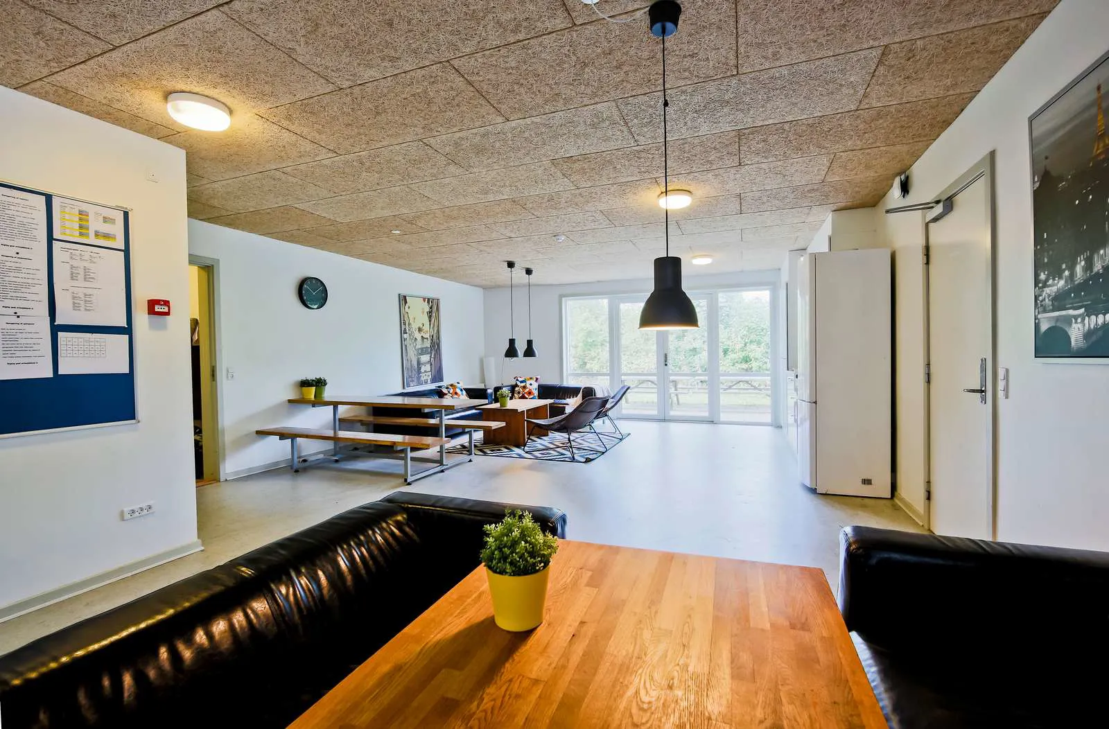 Fællesrum på Oure Gymnasium