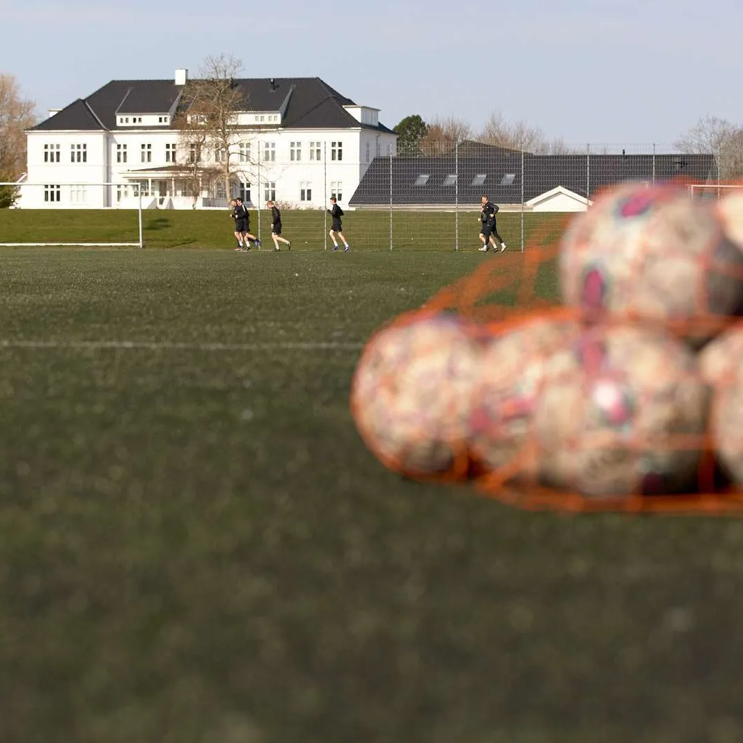 Fodbold på Oure Ungdomscamp