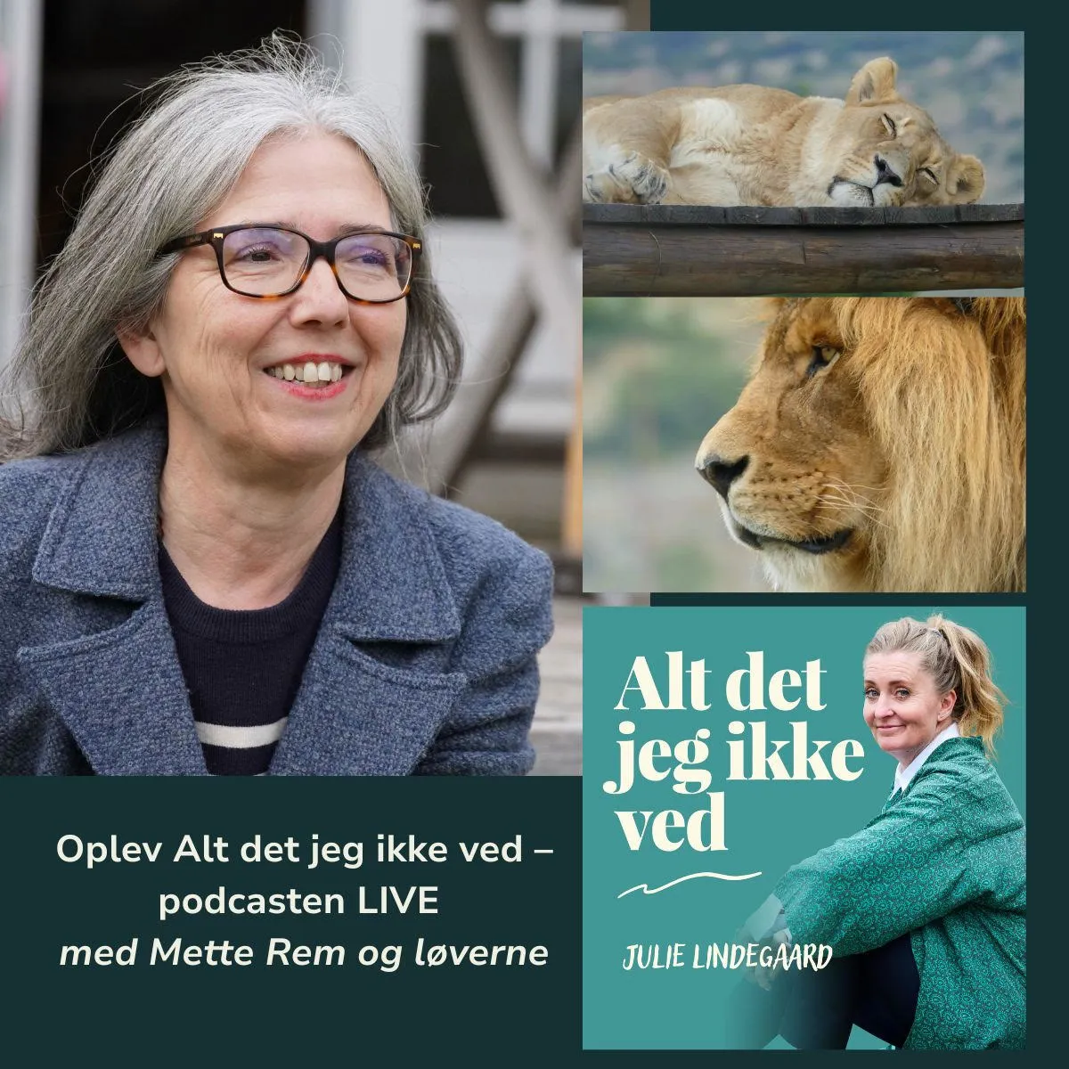 Portræt af Julie Lindegaard og Mette Rem