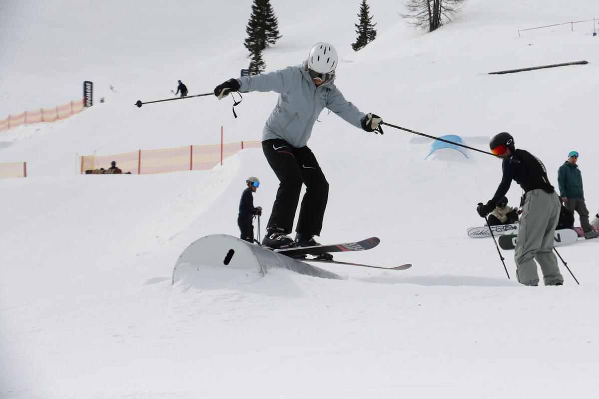 ski-freestyle, ski, fællesskab