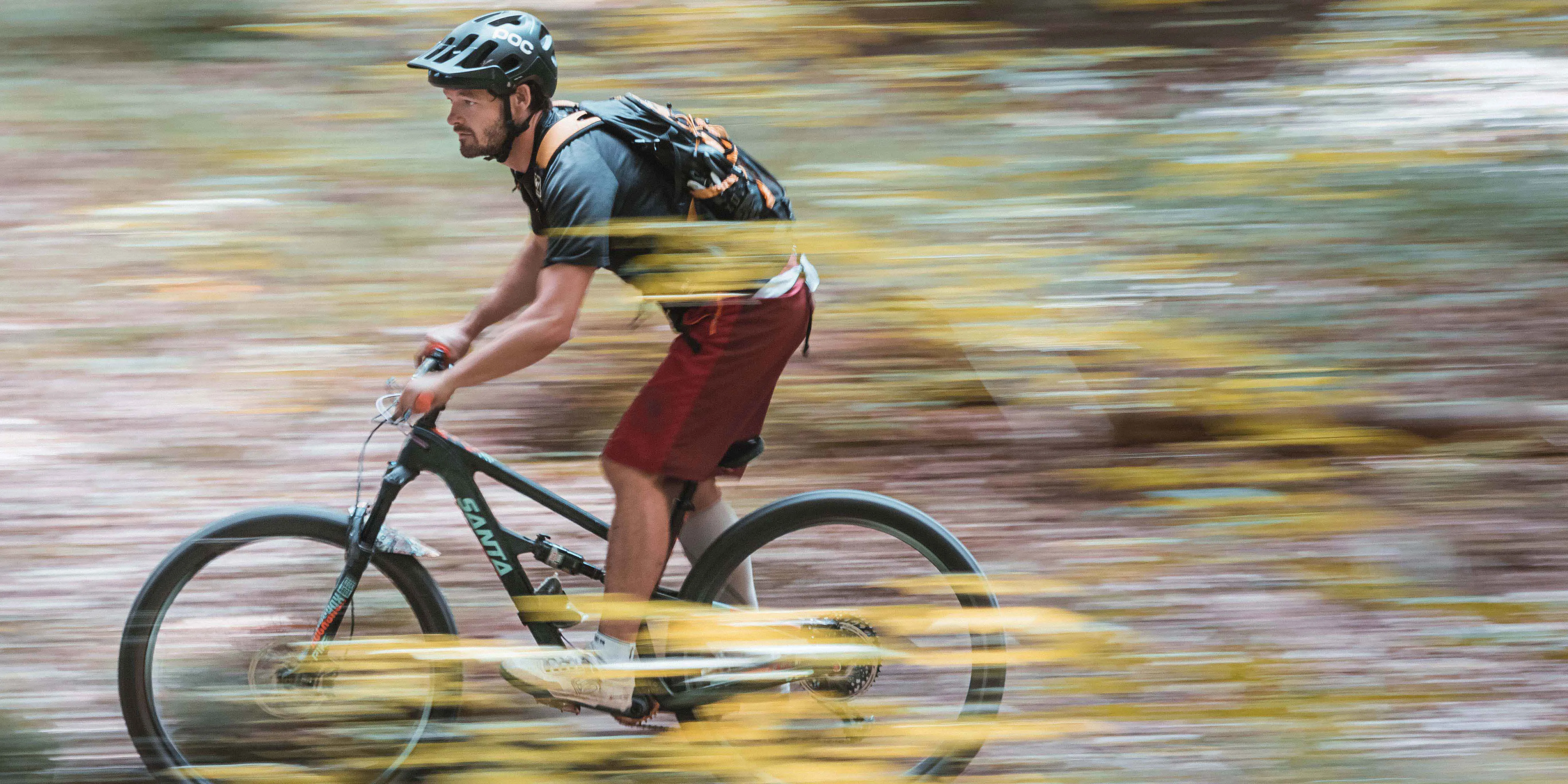 Mountainbike på Oure Idrætshøjskole