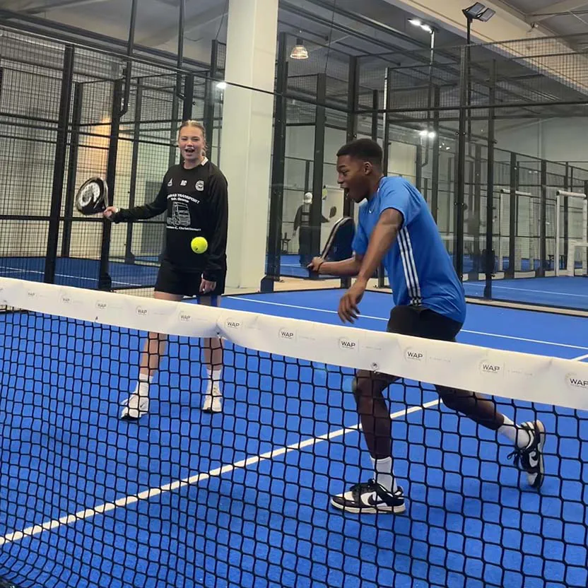 Padel på Oure Idrætshøjskole