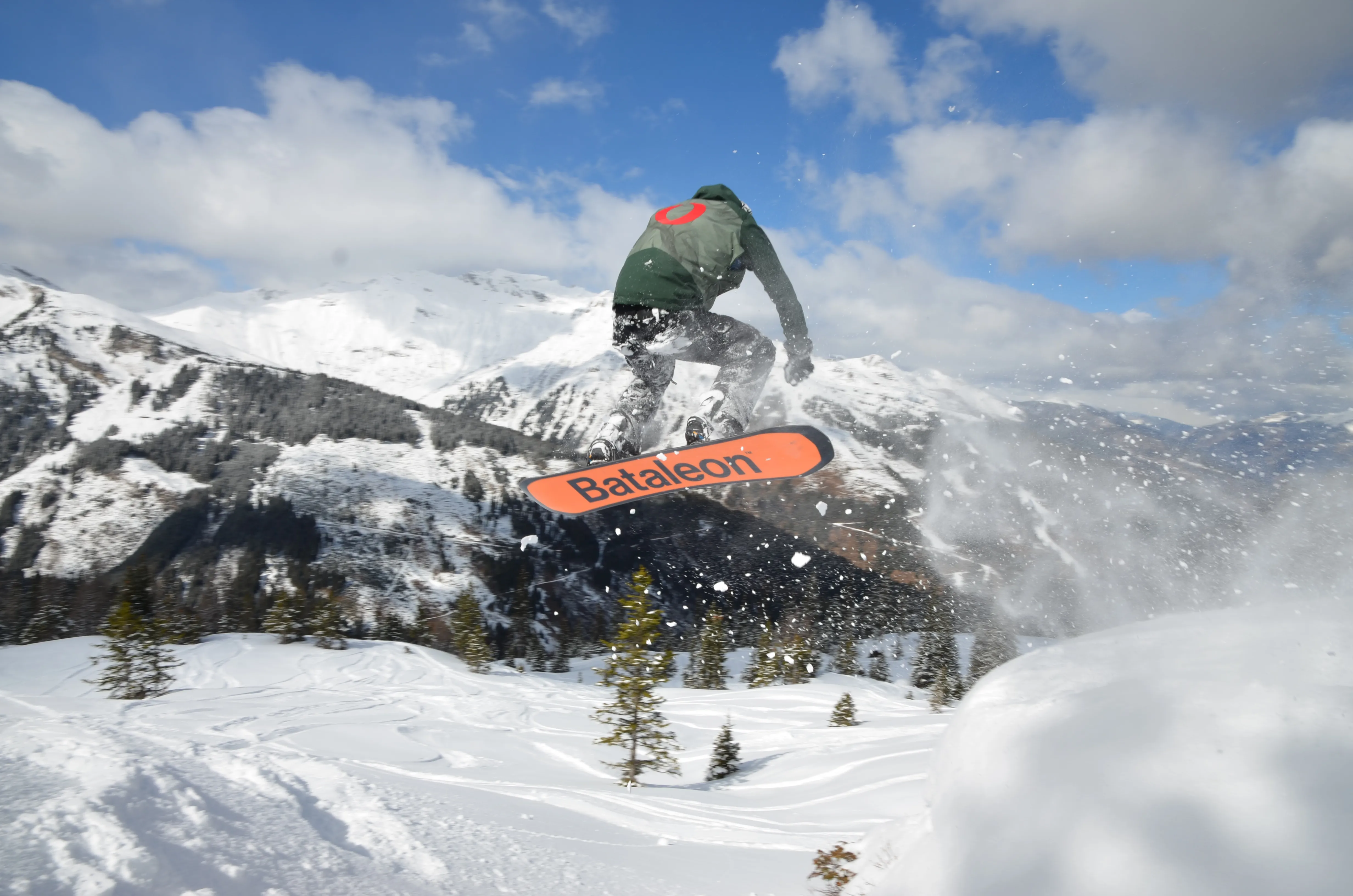 Snowboard, ski, sne, efterskole