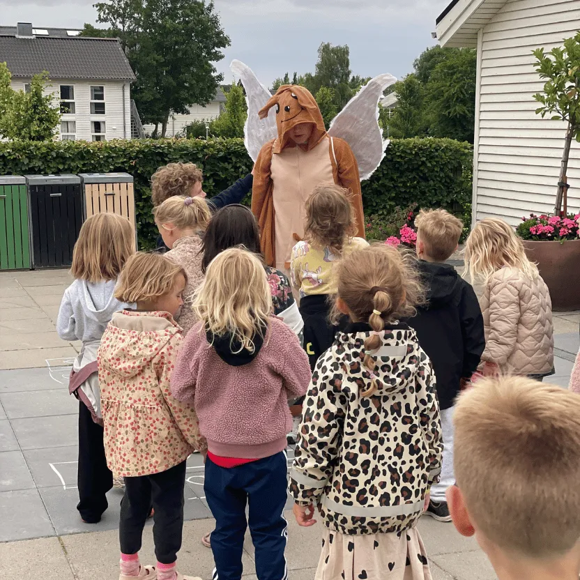 Børneaktivitet, skattejagt, aften, sommerhøjskole, familiehøjskole