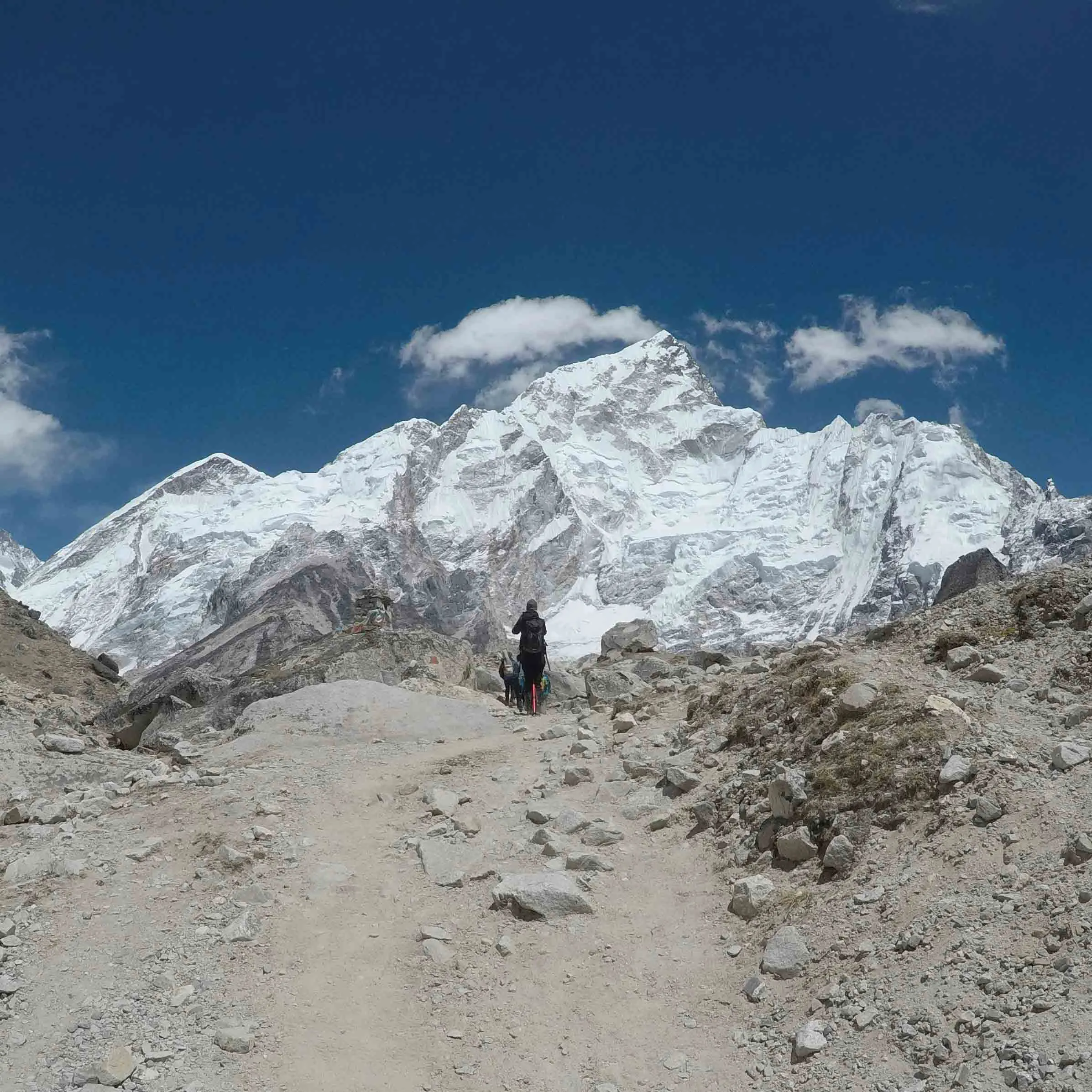 Mount Everest Basecamp  Tag med Oure Idrætshøjskole til Himalaya