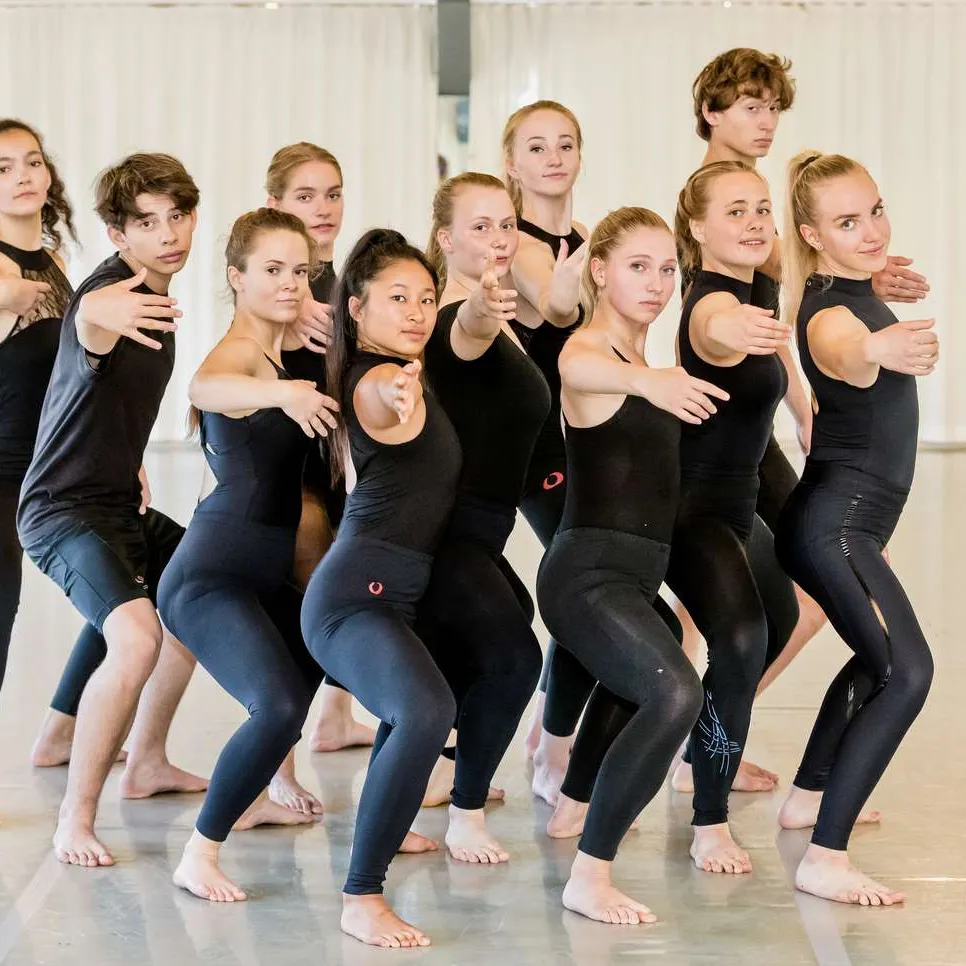 Dans, elever, efterskole